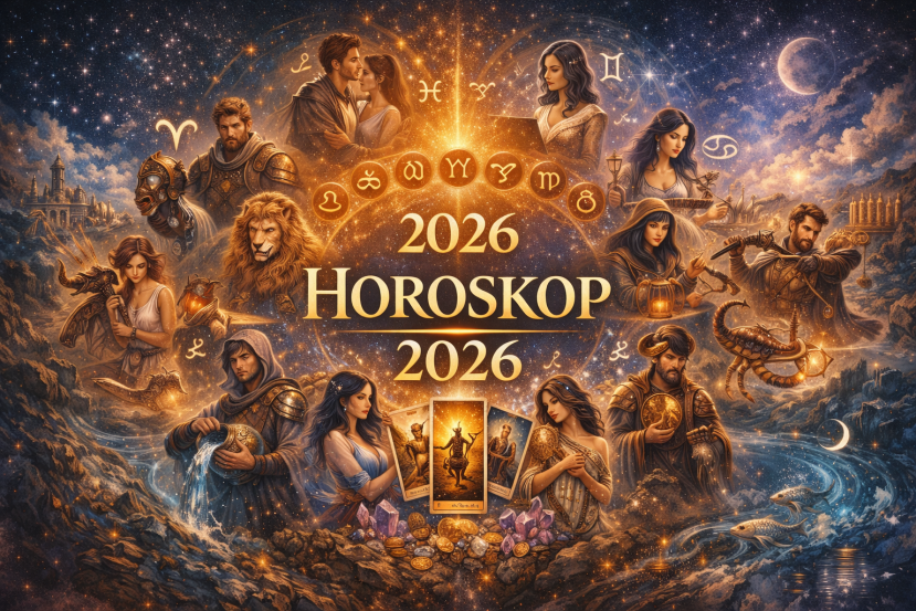 Wielki Horoskop roczny na 2026 rok od Wróżbity Mariusza