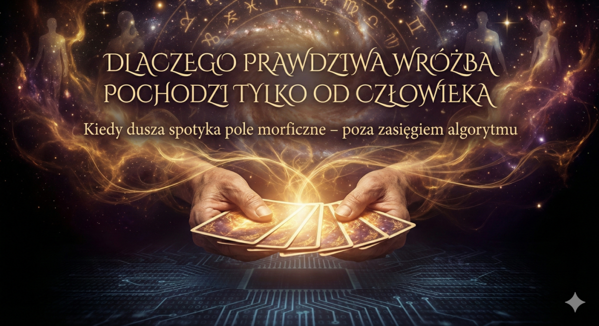 Dlaczego prawdziwa wróżba może pochodzić tylko od człowieka, nie od maszyny 